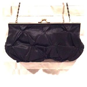 ❤️ Black clutch purse